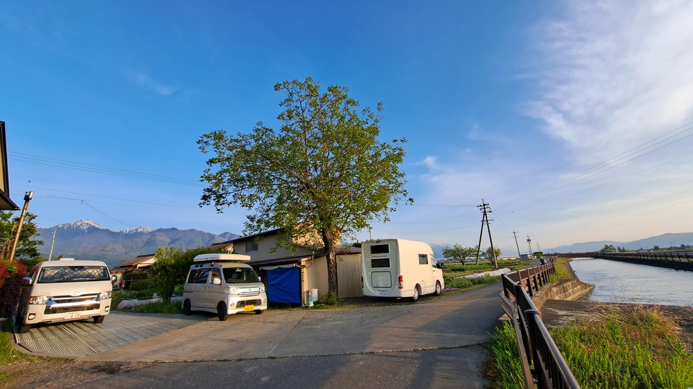 しの389安曇野ステーション(Motorhome Overnight Station in Azumino))