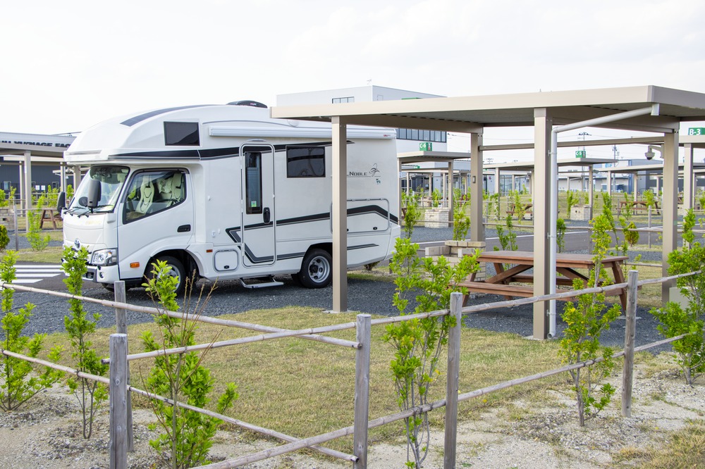 RVパーク 陣中牛タンファクトリーガーデン